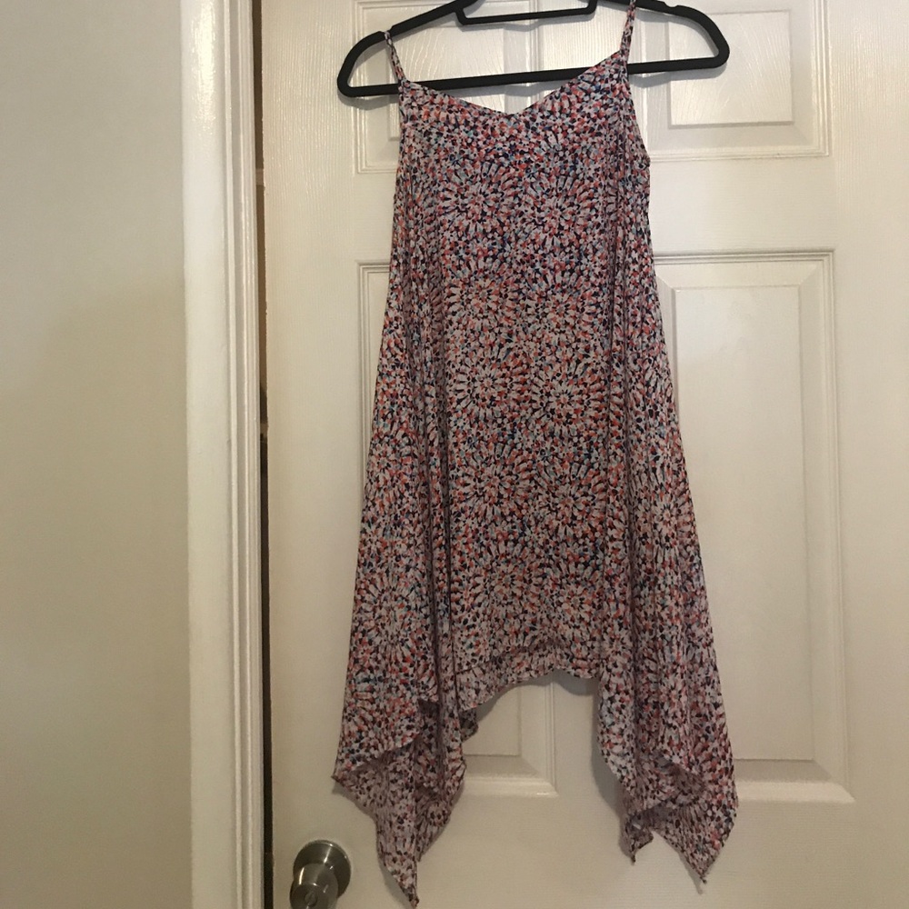 Aqua Flowy Dress